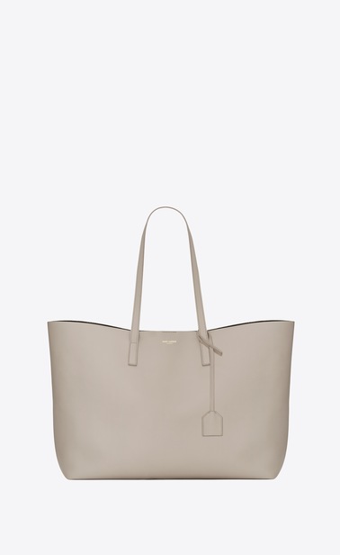 Saint Laurent E/W shopping bag in soft leather